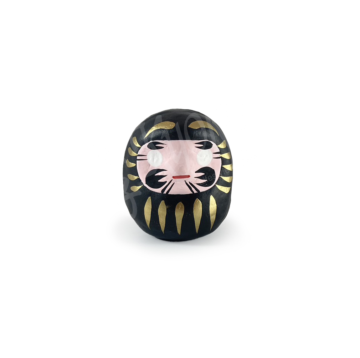 65-415: Daruma schwarz (Schutz) 5 cm