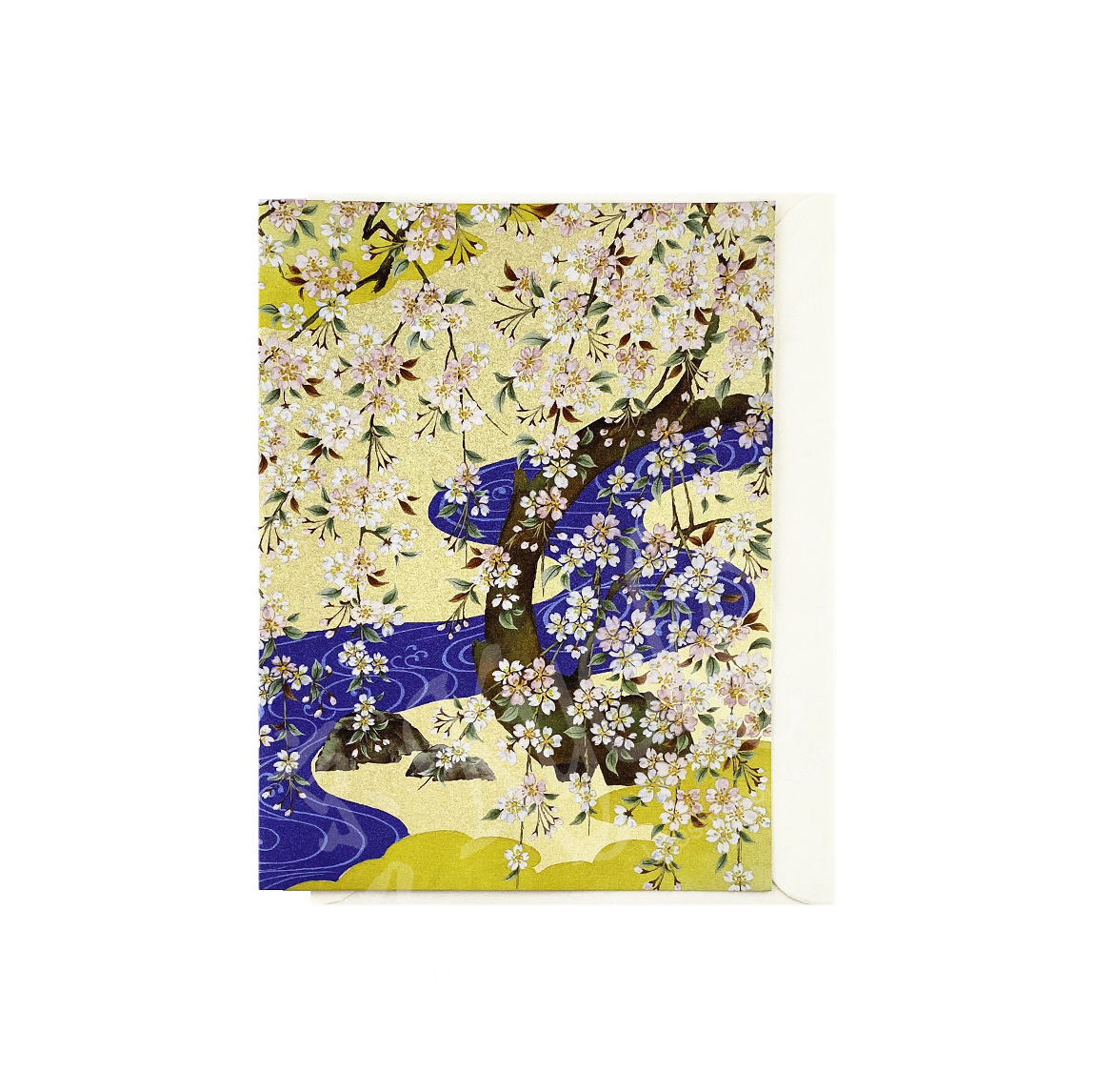 65-601: Briefkarte blauer Weg 15x20 cm