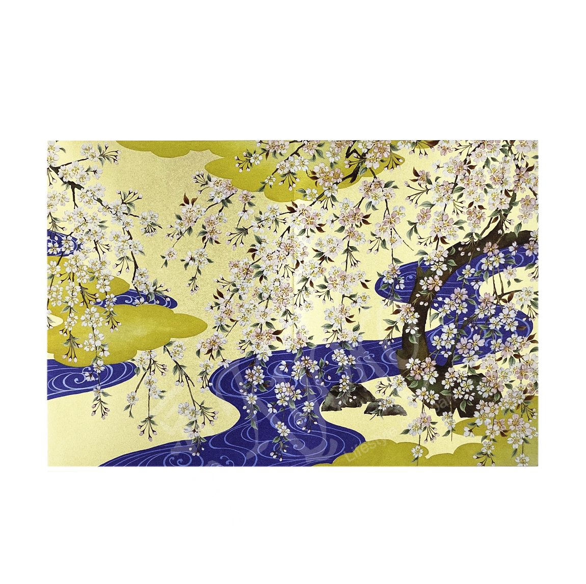 65-601: Briefkarte blauer Weg 15x20 cm – Bild 2