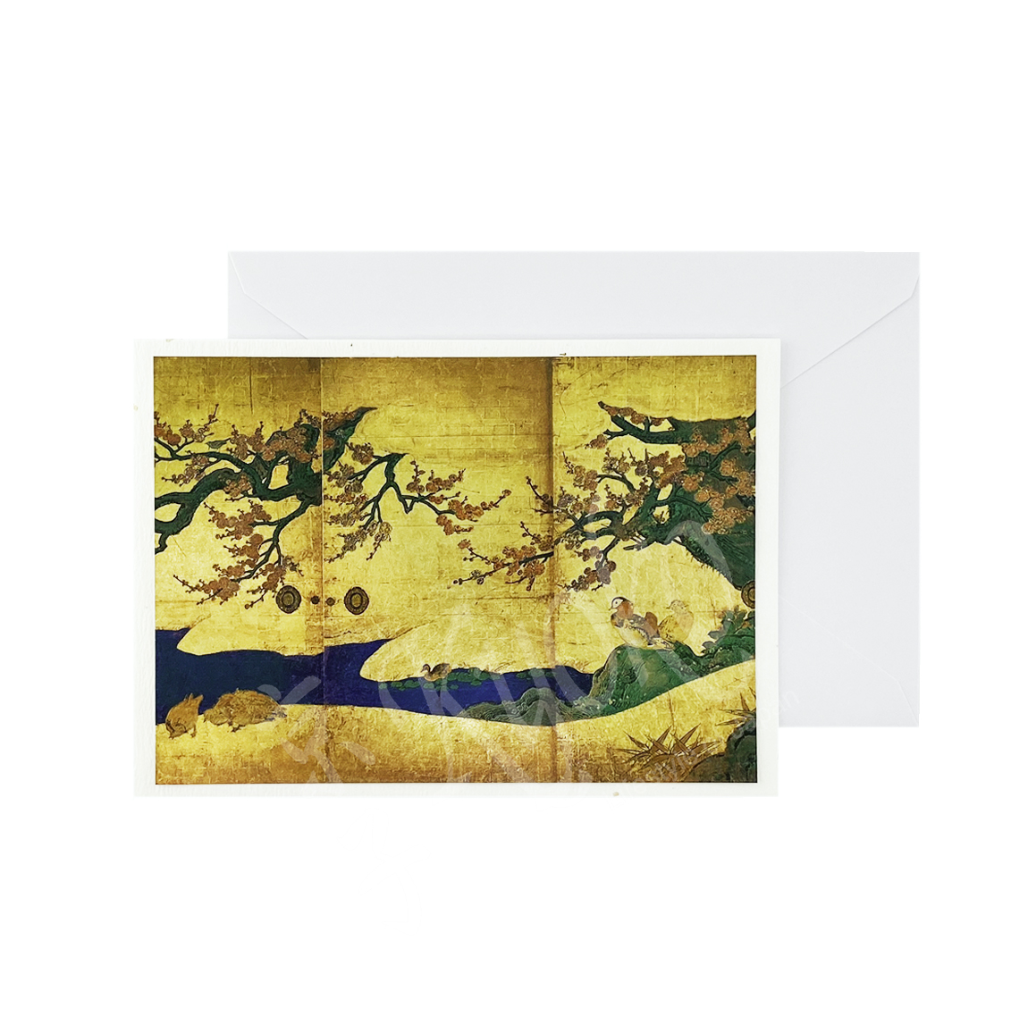 65-610: Briefkarte Kiji (Fasan), 11,5x17,8 cm