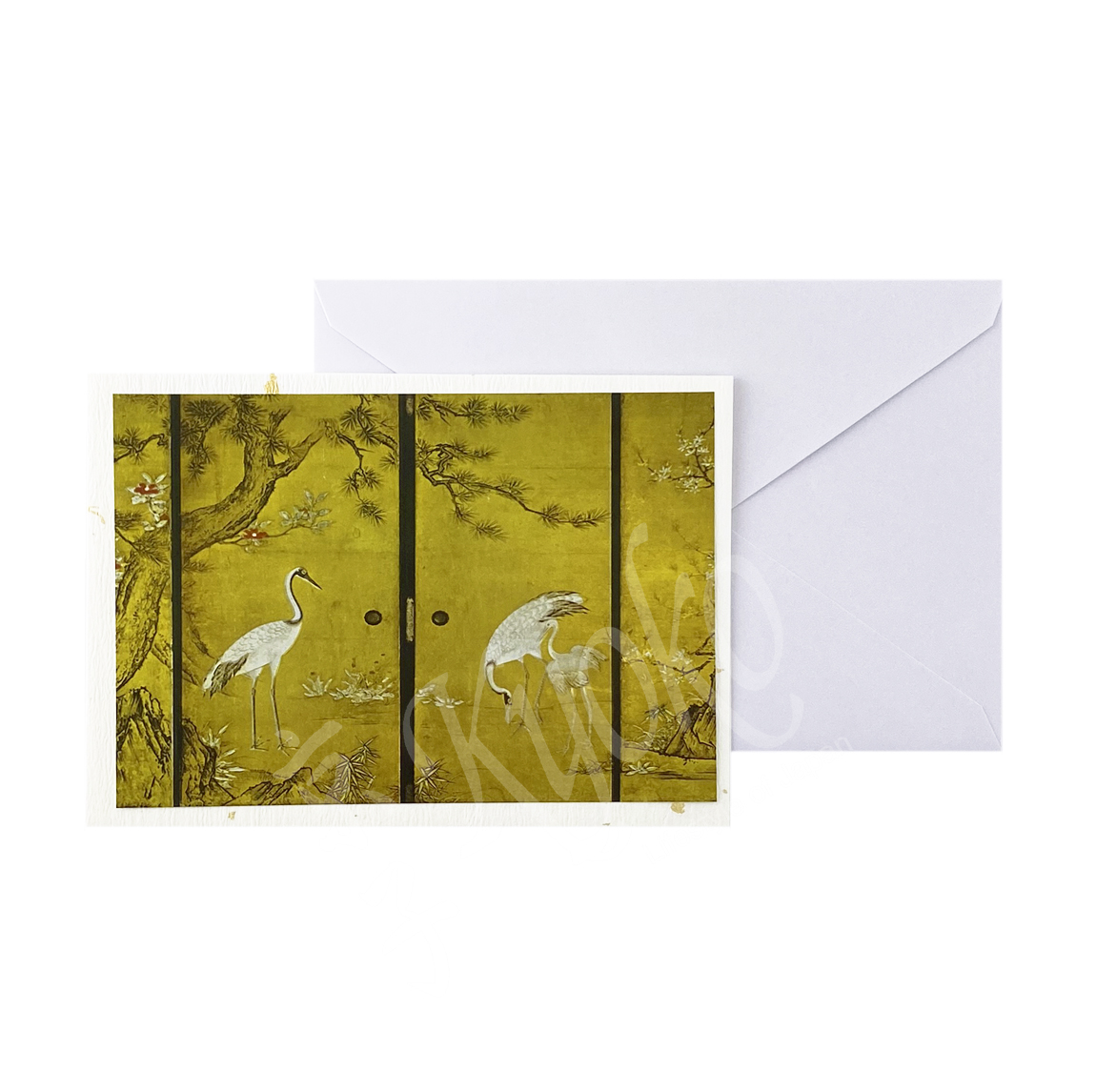 65-611: Briefkarte Tsuru Matsu, 15x10,3 cm