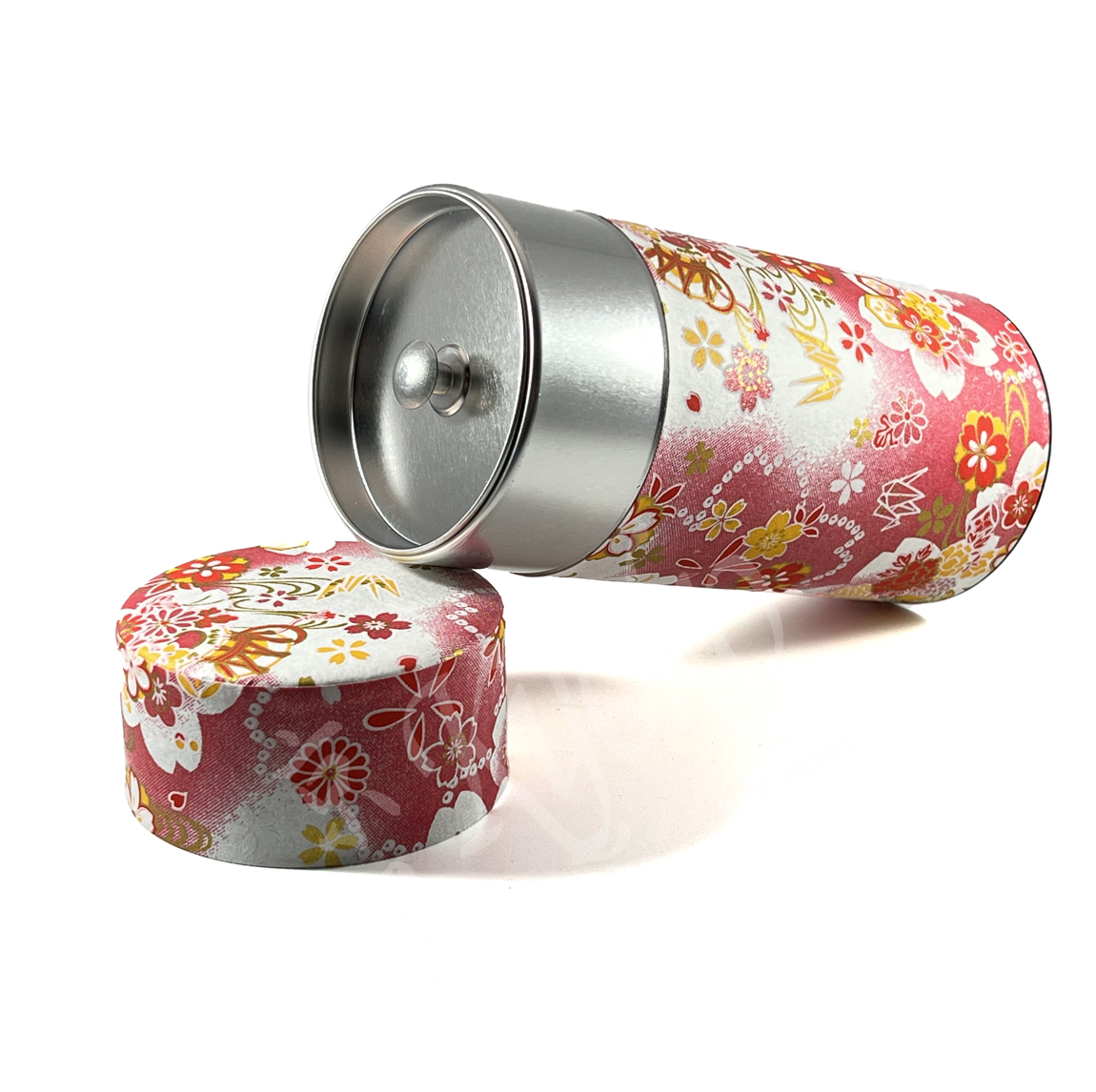 18-355: Teedose Hana Tsuzumi, rot, 200g – Bild 3