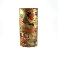 18-357: Teedose, Kogane Gold/rot, 200g