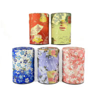 18-420: Teedose Yuzen, bunt sortiert, 40g