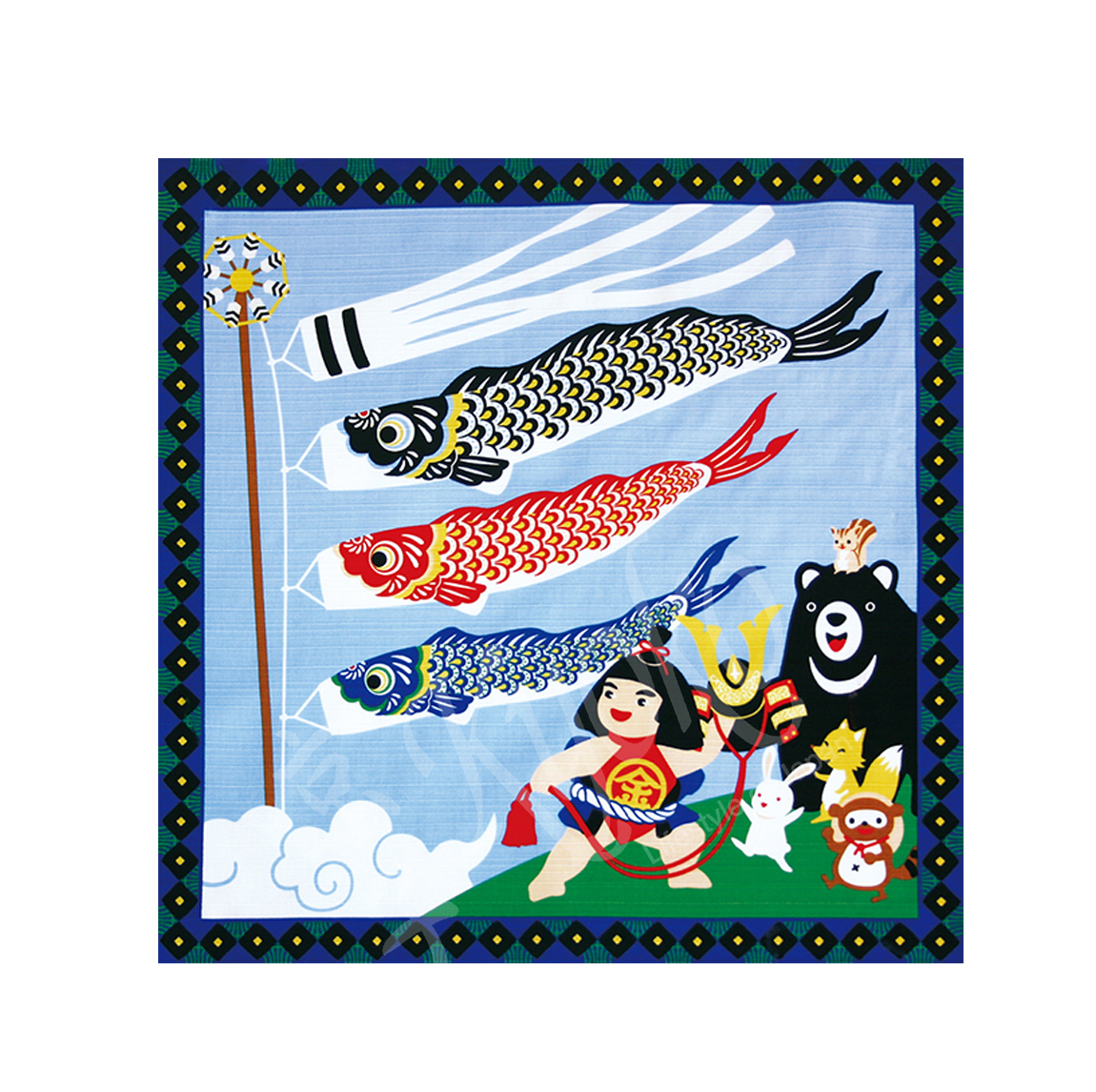 46-192: Furoshiki Koinobori