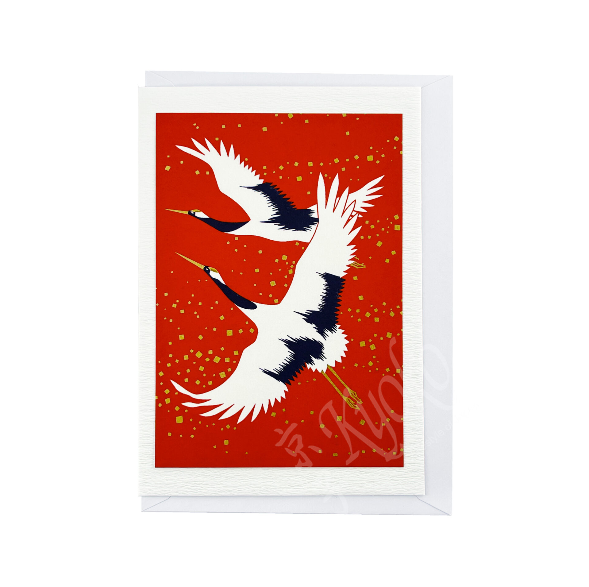 65-304: Briefkarte Tsuru 10,5x15 cm