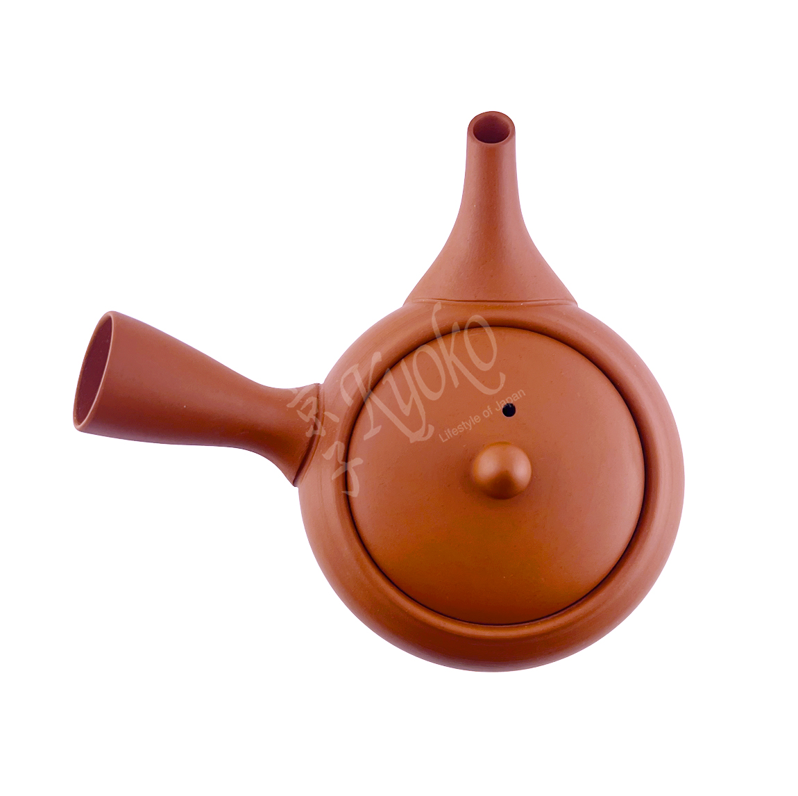 11-795: Teepott HiraMaru, Tokoname rot 380ml – Bild 3