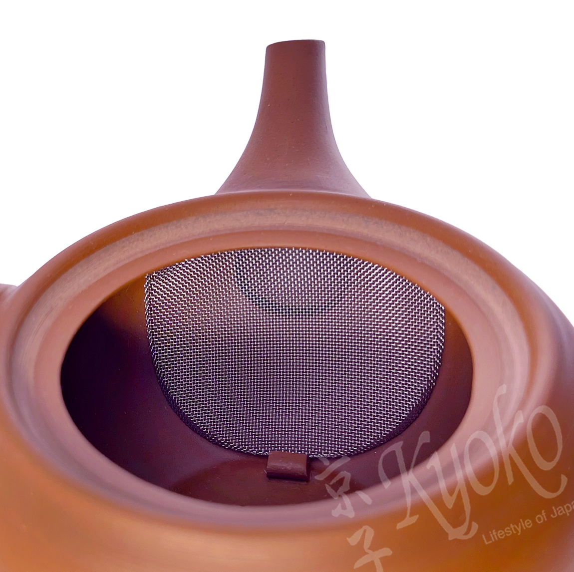 11-795: Teepott HiraMaru, Tokoname rot 380ml – Bild 2