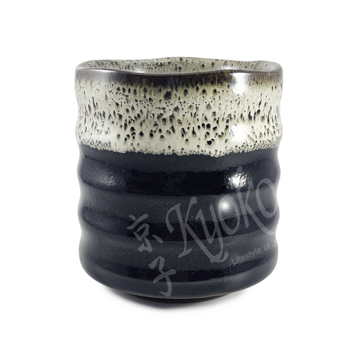 11-145: Teebecher Tenmoku Shironagashi L, 360ml