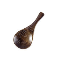 12-300: Teelöffel, rund, Naturholz 9cm